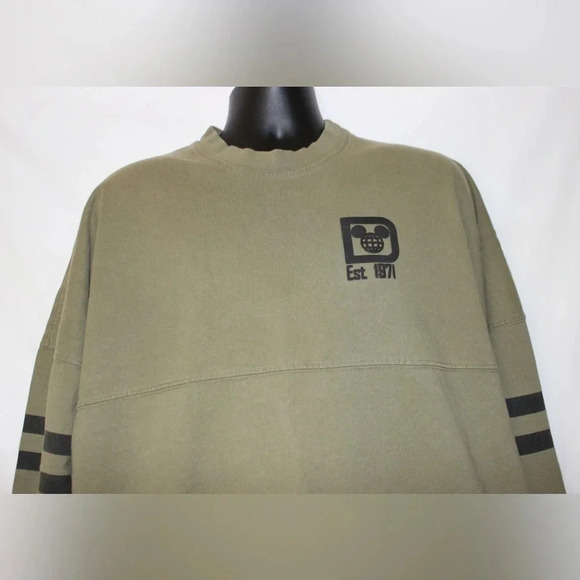 Women’s Disney Long Sleeve Solid Color Spirit Jersey T-Shirt Size Large - Picture 3 of 16